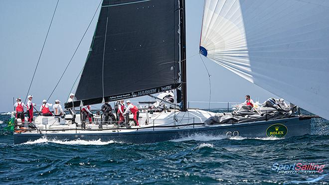 Sam Haynes' Judel/Vrolijk TP52, Celestial - 2016 Rolex Sydney Hobart Yacht Race © Beth Morley - Sport Sailing Photography http://www.sportsailingphotography.com